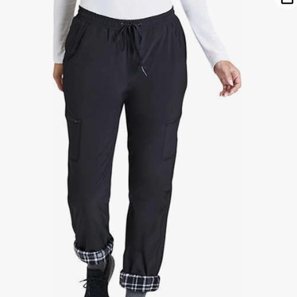 EDDIE BAUER ⭐️   fleece lined pants NWT - Picture 1 of 6